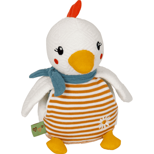 Coppenrath Little Knuffel met knuffeldoekje kip - Wonder