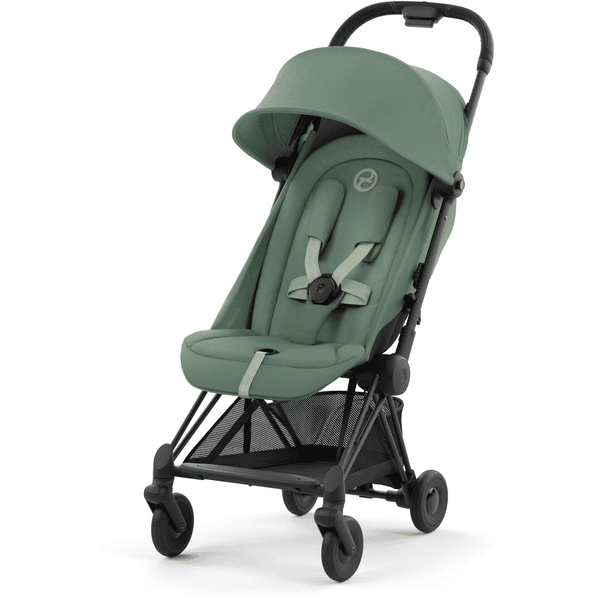 cybex PLATINUM Buggy Coya Matt Black Leaf Green