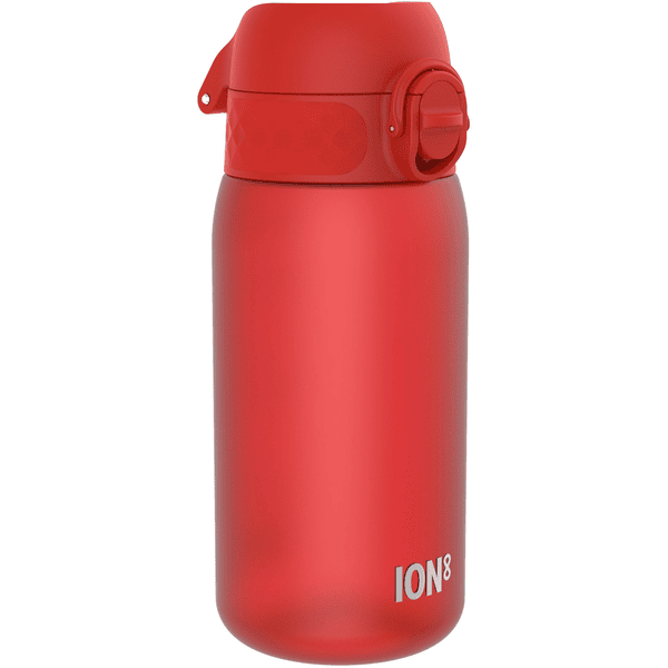 ion8 Botella de bebida infantil a prueba de fugas 350 ml Rojo