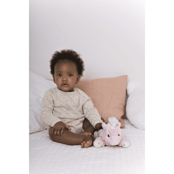 Peluche oreiller licorne rose • Ma Peluche