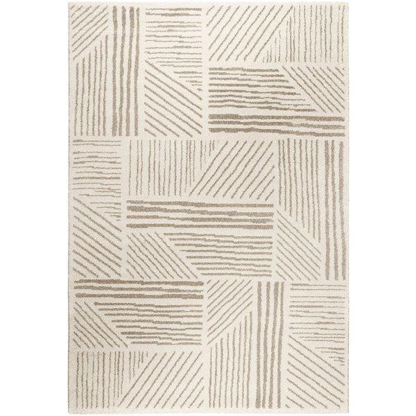 Esprit Kurzflorteppich Scribble beige