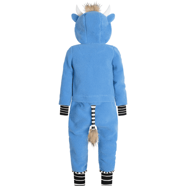 WeeDo Teddy Fleece Overall WILD THING Fleece Funwear blue | Schneeanzüge