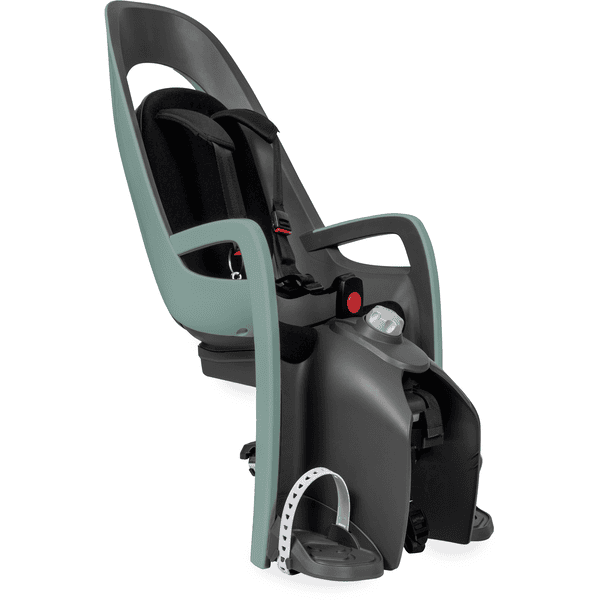 hamax Siège de vélo enfant arrière Caress fixation verrouillable vert/noir