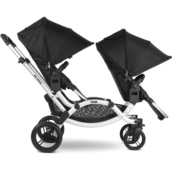 ABC DESIGN Duo kinderwagen Silver/Black | pinkorblue.nl