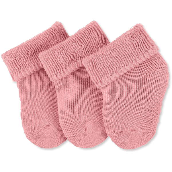 Sterntaler first socks 3-pack rosa