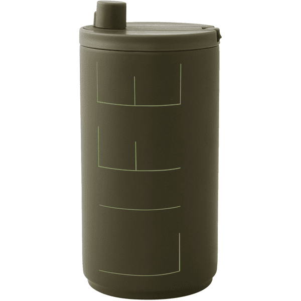 Design Letters Becher Travel 350 ml in olive 