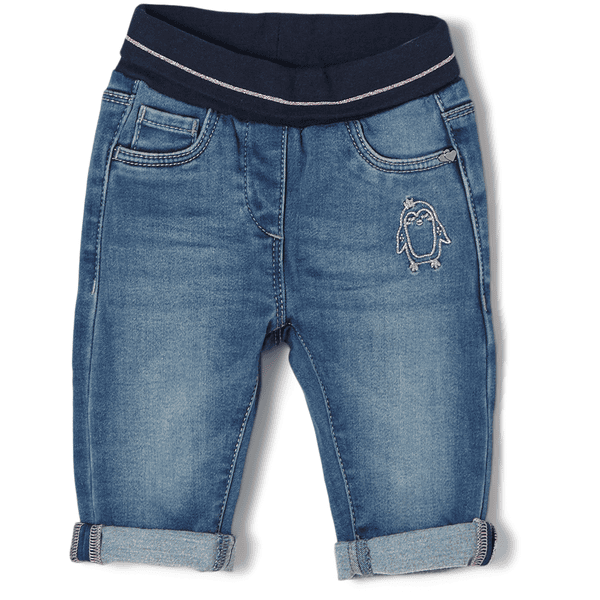 s. Olive r Jeans blå strakt denim