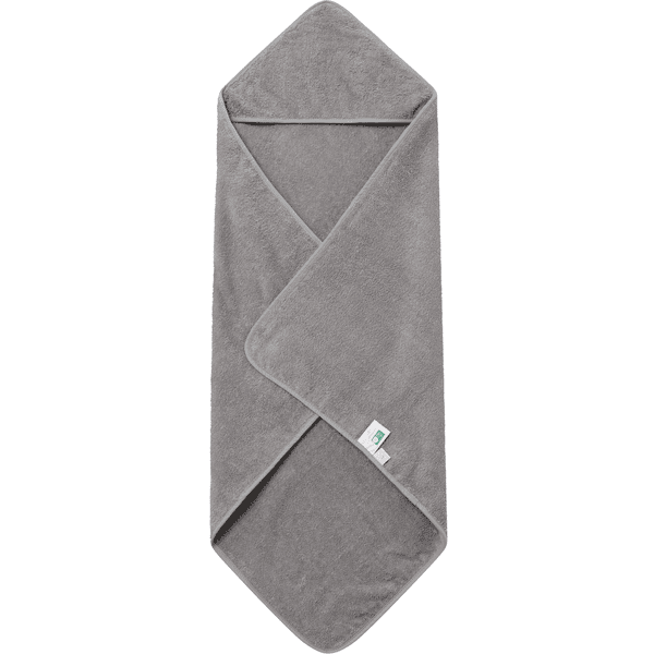 kindsgard Badehåndkle med hette torsjov grey uni