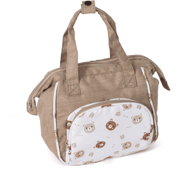 BAYER CHIC 2000 Puppen-Wickeltasche, Bärchen beige