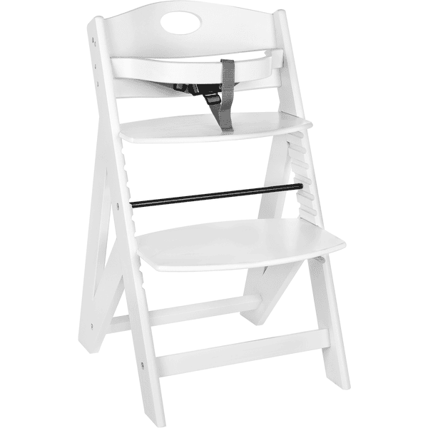 kindsgard jídelní židlička sidda bílá