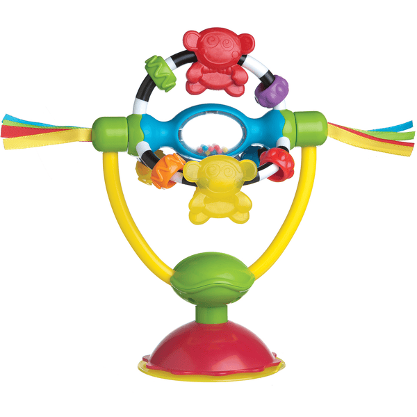 playgro Drehrassel mit Saugfuß für Tische und Hochstühle