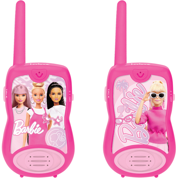 LEXIBOOK Barbie portofoons tot 200 meter bereik met riemclip