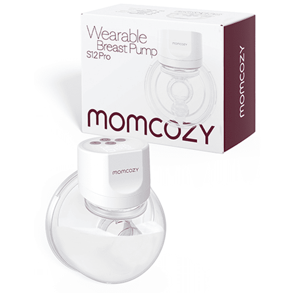 momcozy Einzelmilchpumpe tragbar S12 Pro, weiß