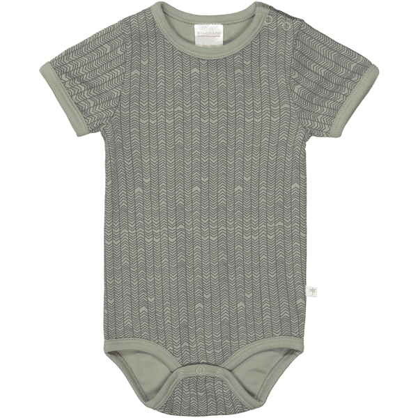 STACCATO Body 1/2 Arm soft olive gemustert