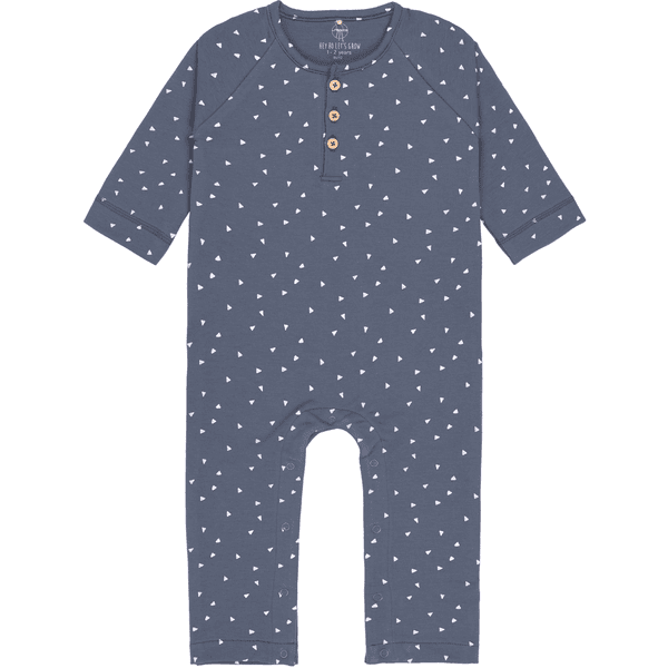 LÄSSIG Baby overall Driehoek blauw