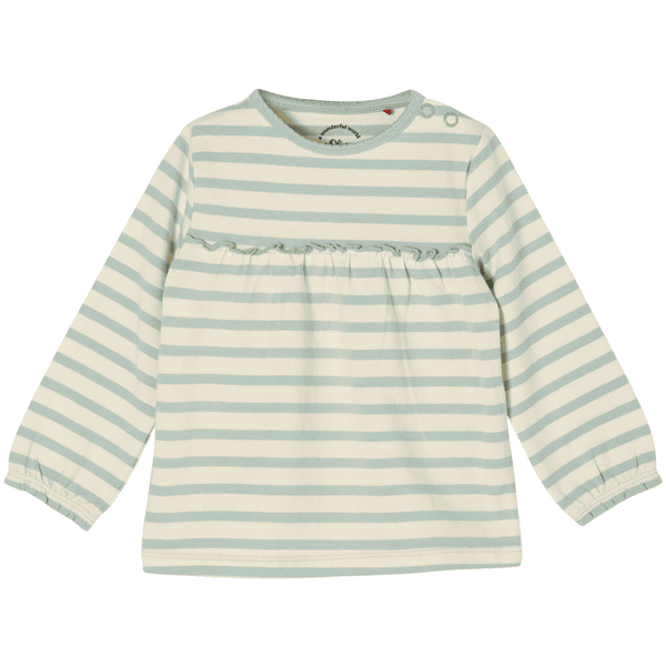 s. Olive r Camicia a maniche lunghe aqua stripes 