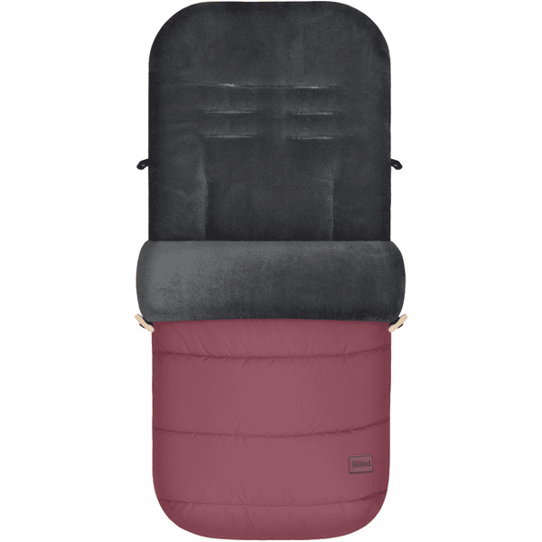 fillikid Lanin Coralfleece rosa vinterfotmuff