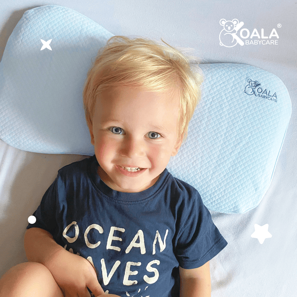 KOALA BABYCARE Almohada para beb s desde 12 meses azul