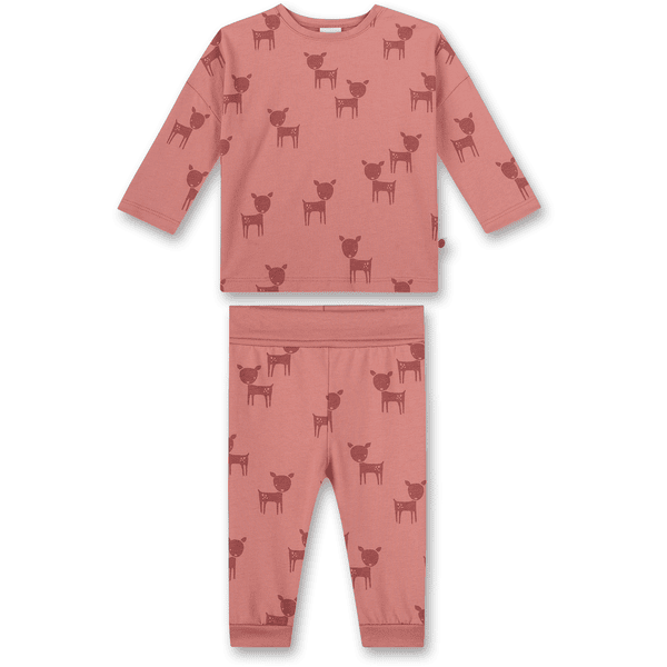 Sanetta Pyjama Bambi rose foncé 