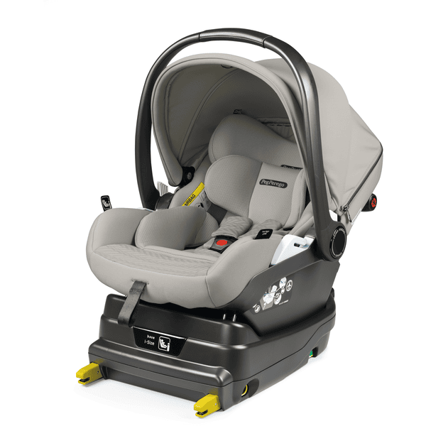 Peg Perego Silla portabebés Primo Viaggio Lounge Moon stone con i-Size Base Black