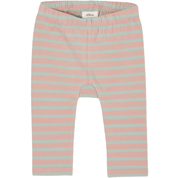 s. Olive r Leggings light rosa stripes 