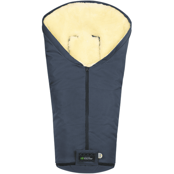 odenwälder Chancelière de poussette universelle hiver Henry agneau bleu marine