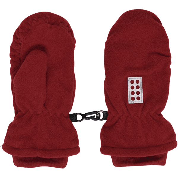 LEGO® WEAR Toddler Fleece Mittens Dark Red