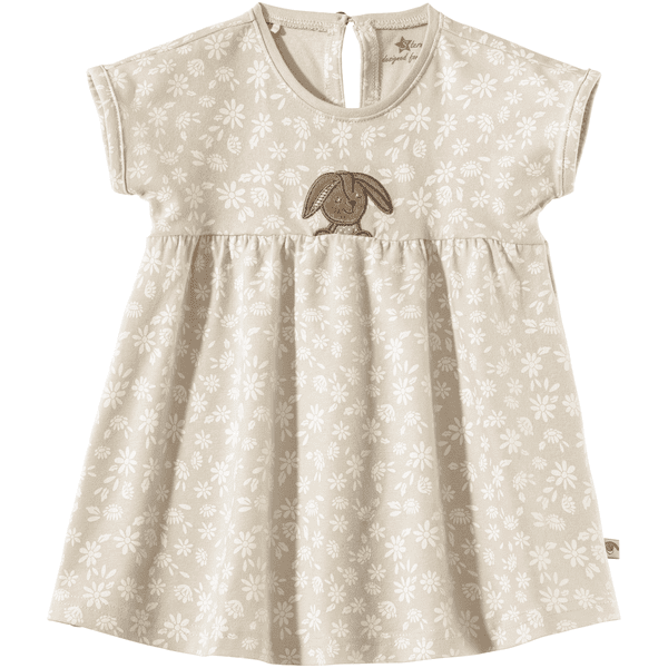 Sterntaler Babykleid Blumen beige