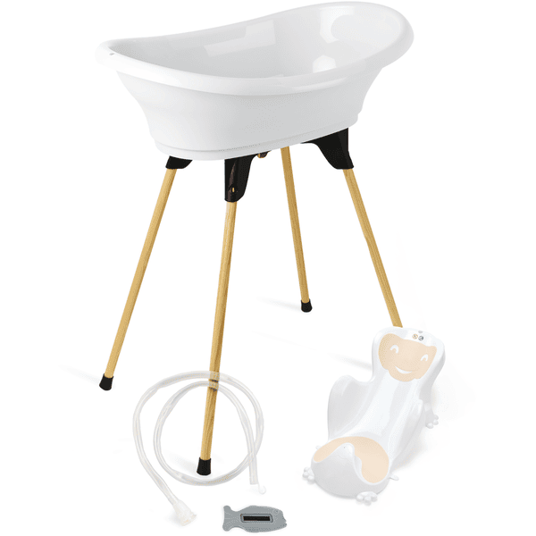 Thermobaby® Badewannenset Vasco 5 in 1, lily white