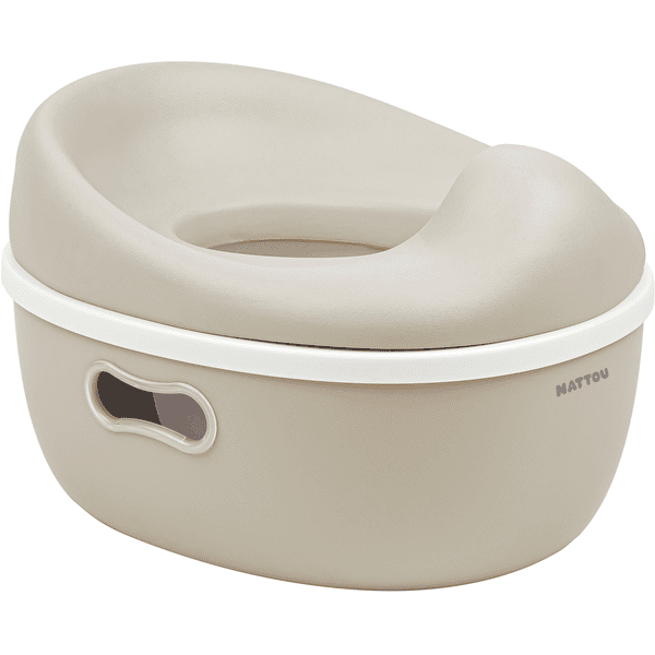 Nattou CARE Leerpotje POTTY 3 in 1 beige