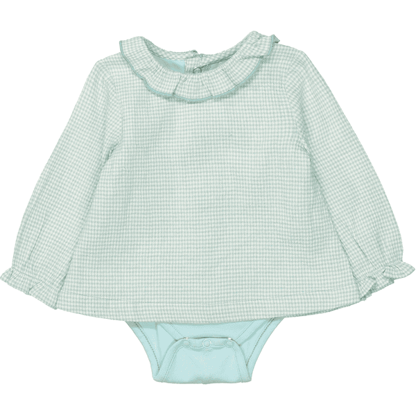  STACCATO  Blouse+lijfje licht mint geruit