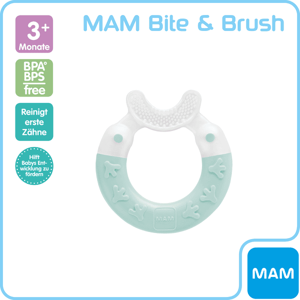 Anneau de dentition Bite & Brush 3m+ de MAM