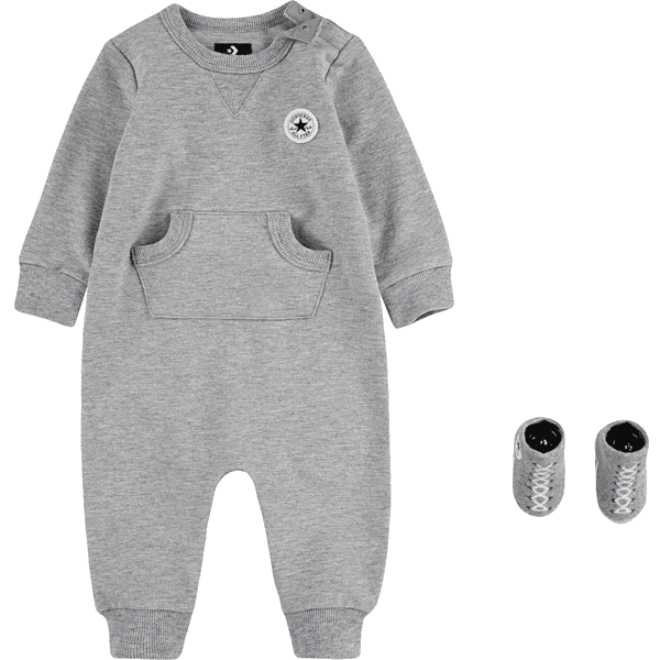Converse Set jumpsuit och strumpor grå