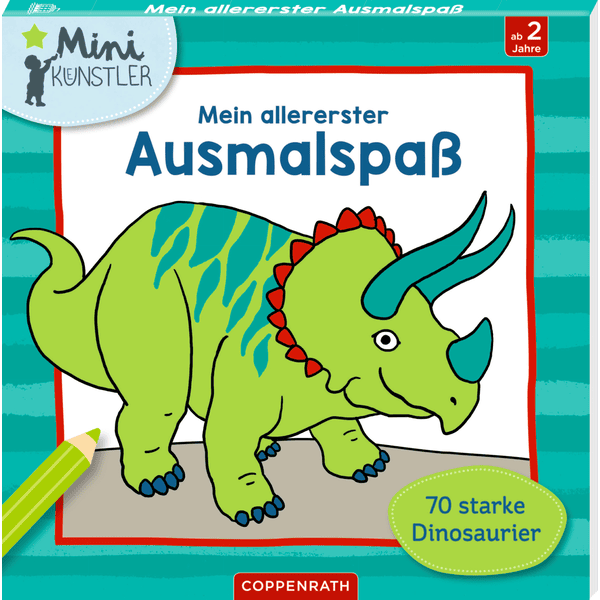 Coppenrath Mein allererster Ausmalspaß: 70 starke Dinos (Mini-Künstler)