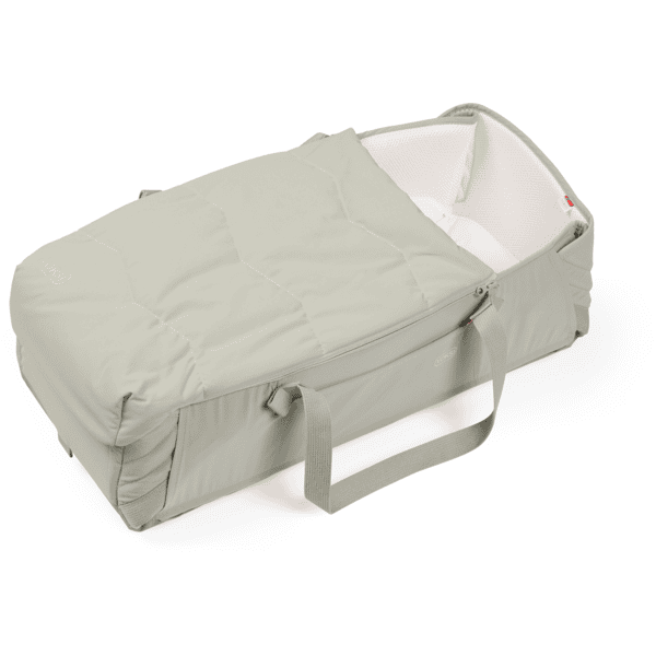 Voksi® Carry Me Fußsack MistyGreen Cream