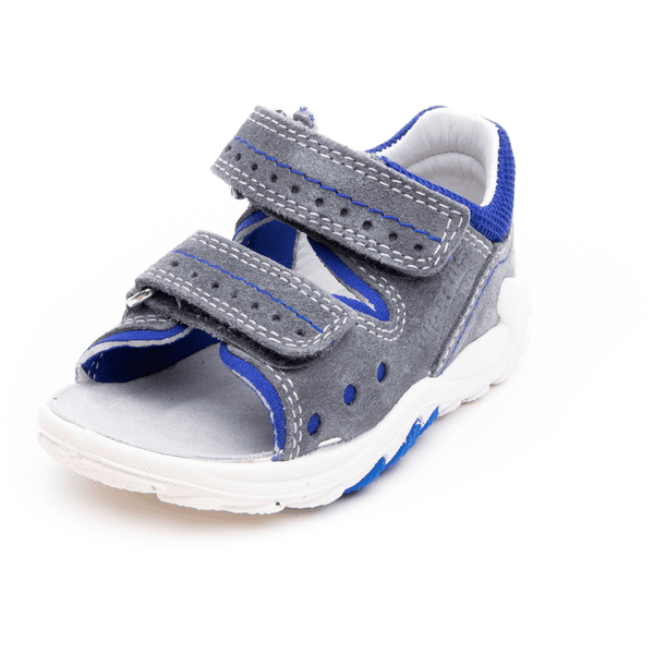 superfit Boys Sandale Flow grau/blau (mittel)