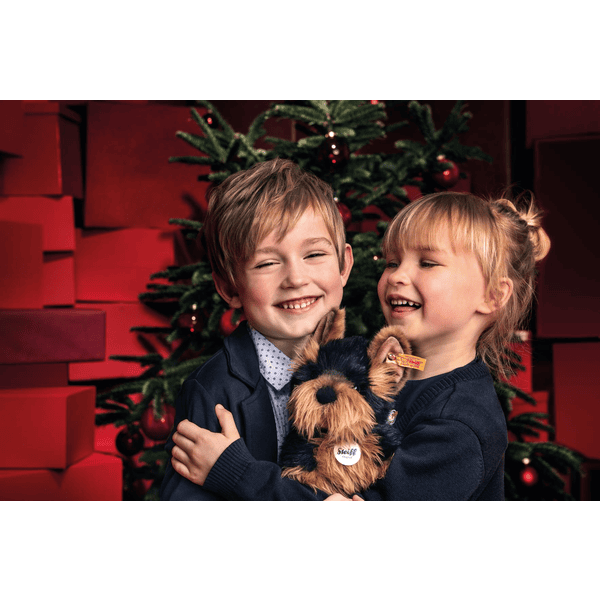 Steiff Herkules Yorkshire Terrier, 24 cm - pinkorblue.dk