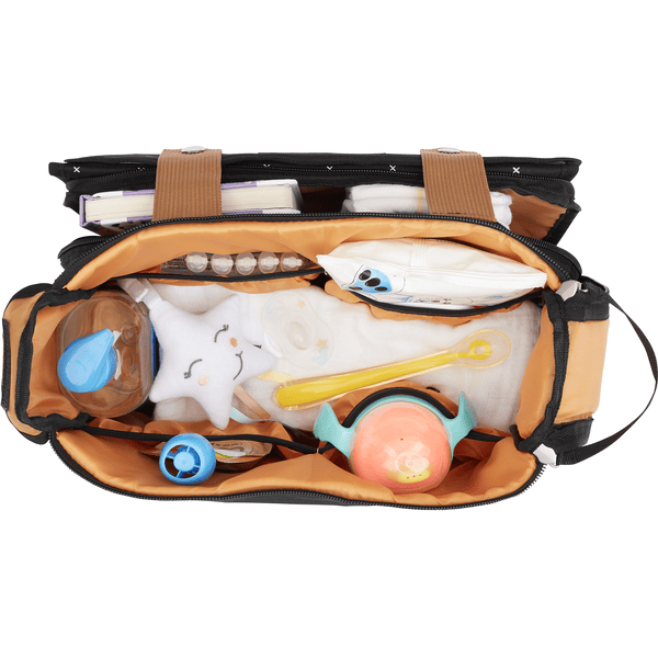 badabulle Sac organiseur pour poussette Easy Travel roseoubleu