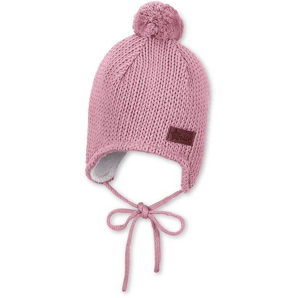 Sterntaler Dzianinowa czapka w kolorze różowym 