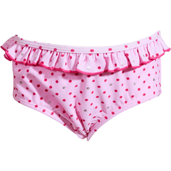 SALT AND PEPPER Maillot de bain enfant 1 pièce magic allover rose doux