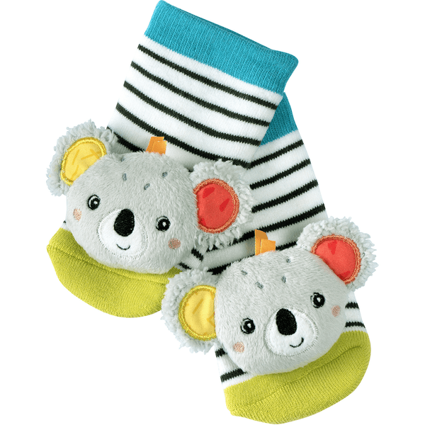 fehn® Chaussettes hochet bébé koala