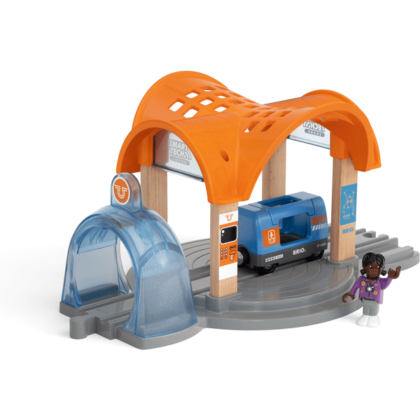 BRIO WORLD Smart Tech Action Tunnel Station 