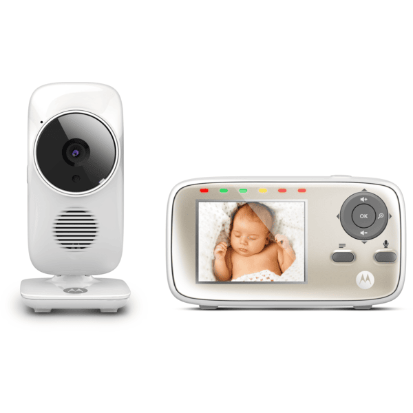 Motorola Video babymonitor VM483 med 2,8" LCD-fargeskjerm