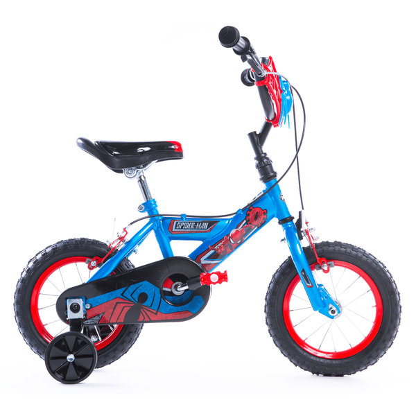 Vélo enfant - Spiderman - 14 pouces - Stabilisateur - Huffy - garçon - 4 à  6 ans - Cdiscount Sport