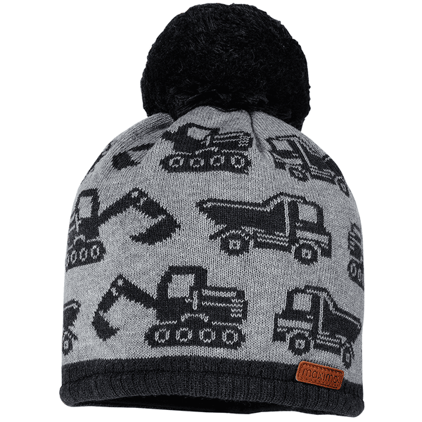 Maximo Gorra Construction Vehicles gris medio/carbono melange 