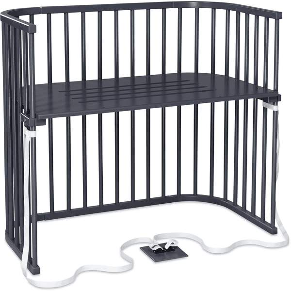 babybay Co-sleeper Boxspring XXL grijs