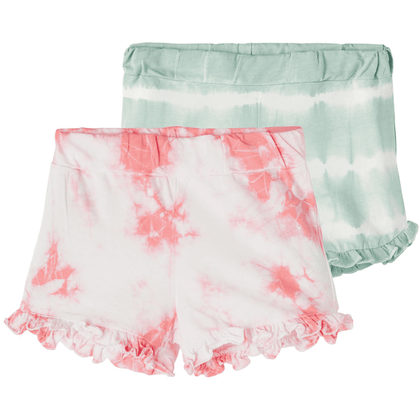 name it Shorts Nmfhalo 2er Pack Georgia Peach