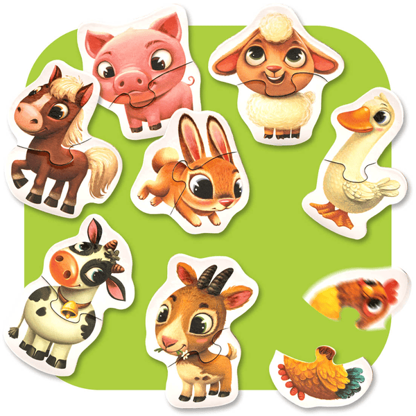 Cubika Puzzels "Boerderijdieren