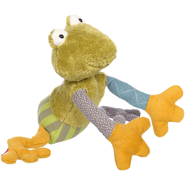 sigikid ® Cuddly toy frog Swetty Yellow zielony/żółty