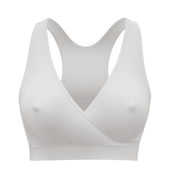 medela Keep Cool™ åndbar sovebustier til graviditet og amning hvid